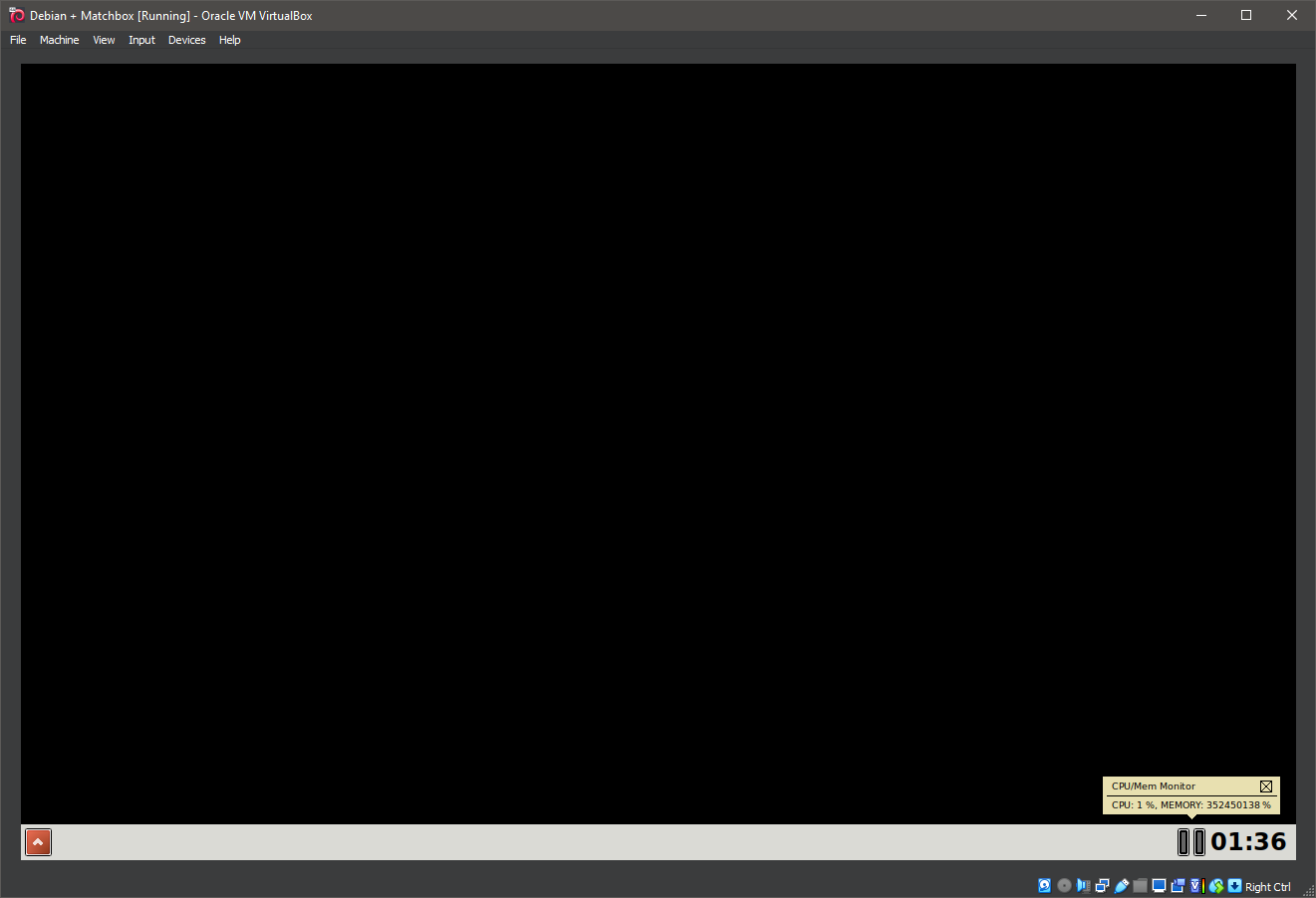Running Matchbox Window Manager